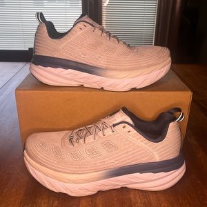 Hoka One One W Bondi 6 Women's Running Shoes Navy Athletic Sneakers Size 10